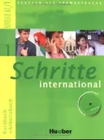 Schritte International 1 Kursbuch und Arbeitsbuch +D - учебник и тетрадь с диском