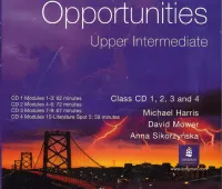 Opportunities Upper-Intermediate Level 1st Edition Class CD(х4) - аудиодиски