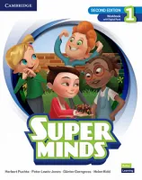 Super Minds 2Ed 1 Workbook + Digital Pack -  рабочая тетрадь с доступом к интернет ресурсам