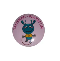 Значок сиреневый 