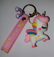Брелок ЕДИНОРОГ розовый