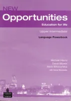 Opportunities New Education for Life Upper-Intermediate Level Language Powerbook +R - тетрадь и диск