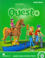 Macmillan English Quest Level 4 Student's Book +D - учебник с диском