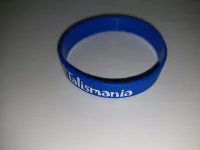 Браслет силиконовый Talismania The Best Project синий