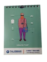 Блокнот маленький на спирали 