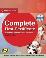 Complete First Certificate Student's Book with Key +R - учебник с ответами и диском