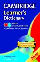 Cambridge Learner's Dictionary +R 3rd Edition Paperback - словарь с диском