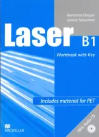 Laser B1 Intermediate Level Workbook with Key +D - тетрадь с ответами и диском