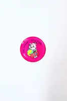 Магнит розовый 