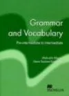 Grammar and Vocabulary B1 Pre-Intermediate to Intermediate Student's Book - учебник
