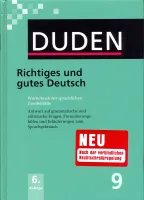 Duden 9 Richtiges und gutes Deutsch - словарь-справочник общих ошибок