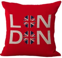 Декоративная наволочка в британском стиле (3)  45х45