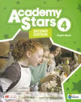 Academy Stars Level 4 2 Edition Pupil's Book with Navio App and Digital Pupil's Book- учебник с дост