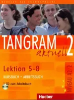 Tangram Aktuell 2 Lektion 5-8 Kursbuch und Arbeitsbuch +D - учебник и тетрадь с диском