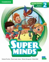 Super Minds 2Ed 2 Workbook + Digital Pack -  рабочая тетрадь с доступом к интернет ресурсам