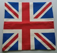 Декоративная наволочка в британском стиле 2, 45x45cm