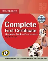 Complete First Certificate Student's Book no Key +R - учебник без ответов с диском Complete First Certificate Student's Book no Key +R - учебник без ответов с диском