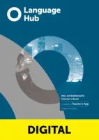 Language Hub Pre-Intermediate Digital Teacher's Book with Teacher's App- книга для учителя