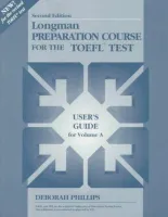 Longman Preparation Course for the TOEFL Test 2nd Edition Vol. A Teacher's Guide - книга для учителя