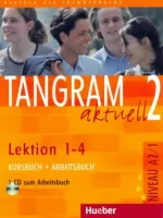 Tangram Aktuell 2 Lektion 1-4 Kursbuch und Arbeitsbuch +D - учебник и тетрадь с диском