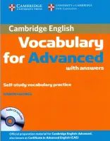 Cambridge Vocabulary for Advanced Book with Key +D - пособие по лексике с ответами и диском