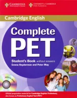 Complete PET Students Book without answers with CD-ROM - учебник без ответов с диском