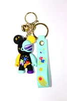 Медведь бирюзово-черный