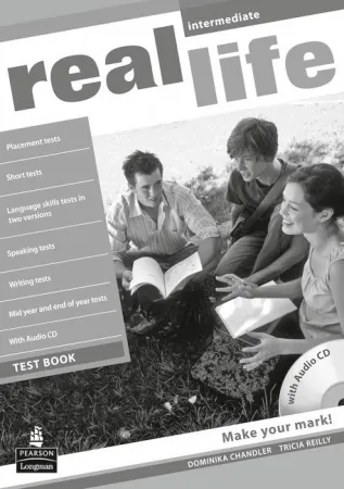 Real Life Intermediate Level Test Book +D - книга тестов с диском
