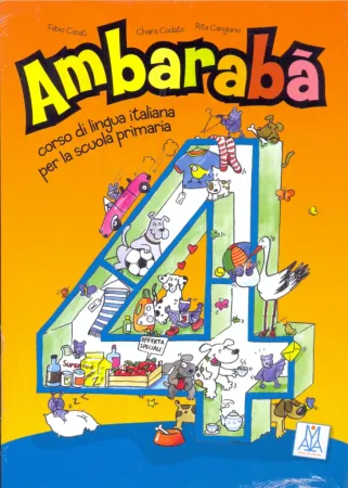 Ambaraba 4 libro dello studente + 2 Audio CD - учебник с диском