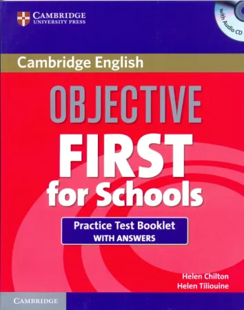 Objective First Certificate for Schools Practice Tests +Key +D - книга тестов с ответами
