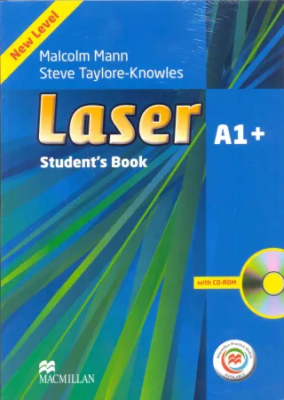 Laser A1+ 3rd Edition Student's Book + CD ROM + MPO - учебник с диском и кодом доступа