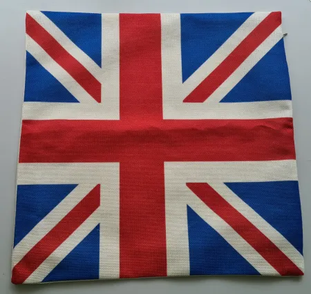 Декоративная наволочка в британском стиле 2, 45x45cm