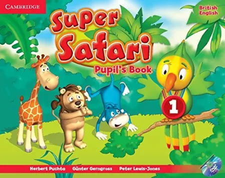 Super Safari Level 1 Pupil's Book with DVD-ROM - учебник с диском