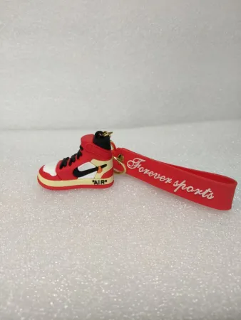 NIKE AIR красный с белыми вставками