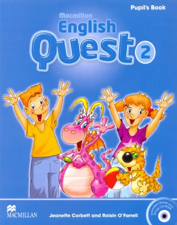 Macmillan English Quest Level 2 Student's Book +D - учебник с диском