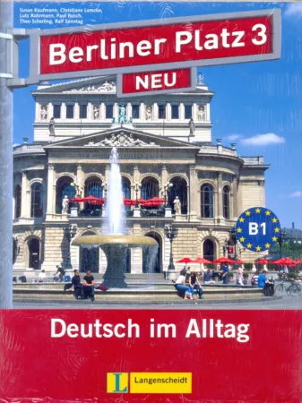 Berliner Platz 3 2nd Edition Lehr- und Arbeitsbuch +D & Treffpunkt D-A-CH - учебник тетрадь с диском