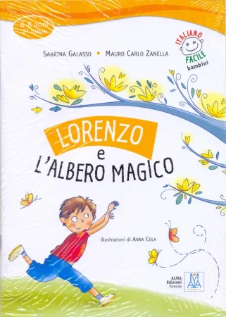 Lorenzo e l'albero magico + R - книга для чтения