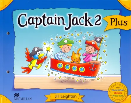 Captain Jack Level 2 Plus Book +R - учебник с дополнительными заданиями и диском