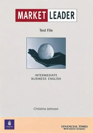 Market Leader Intermediate Level 1st Edition Test File - книга тестов