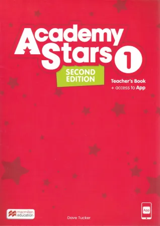 Academy Stars Level 1 2 EditionTeacher's Book with App - книга для учителя с доступом к цифровому ко