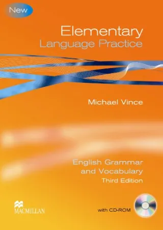 Elementary Language Practice 3rd Edition no Key +R - пособие по грамматике без ответов с диском