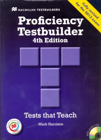 Proficiency Testbuilder 4th Edition +D plus MPO - книга тестов с доступом к интернет-ресурсам