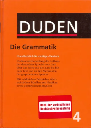 Duden 4 Grammatik, Die - справочник по грамматике