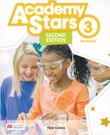 Academy Stars Level 3 2 Edition Workbook with Digital Workbook - рабочая тетрадь с доступом к цифров