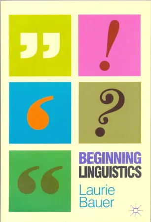 Beginning Linguistics - методическое пособие