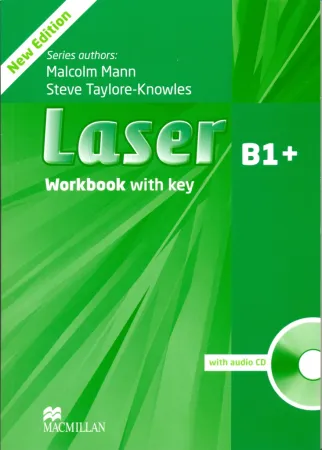 Laser B1+ Level 3rd Edition Workbook with Key +D - тетрадь с диском с ответами