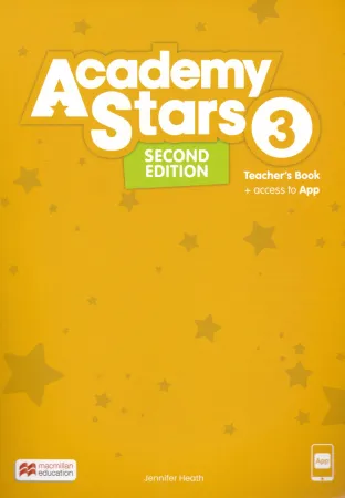 Academy Stars Level 3 2 EditionTeacher's Book with App - книга для учителя с доступом к цифровому ко