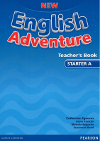 New English Adventure Starter A
