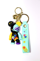 Медведь бирюзово-черный