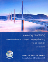 Learning Teaching 3rd Edition +R - методическое пособие с диском